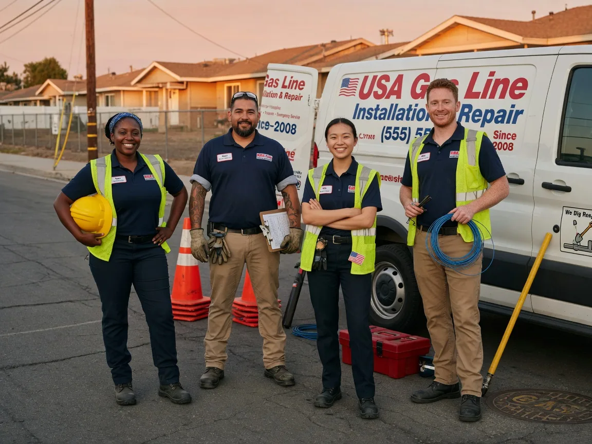 Gas Line Installation company in Hanover, PA